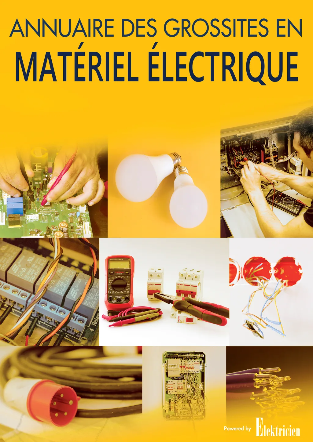 Cover image for Annuaire des Grossites en MATÉRIEL ÉLECTRIQUE