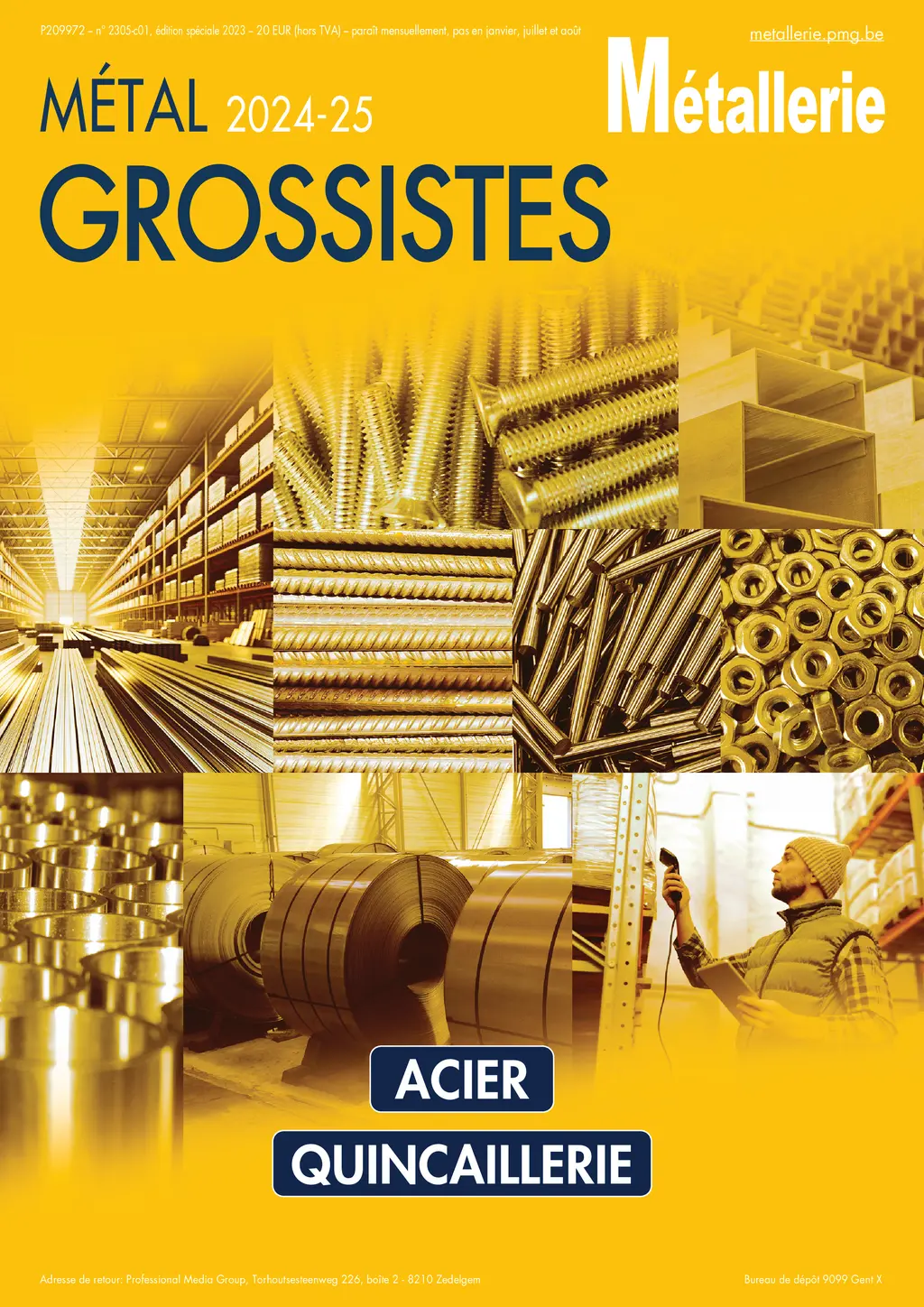 Cover image for GROSSISTES EN METALLERIE 