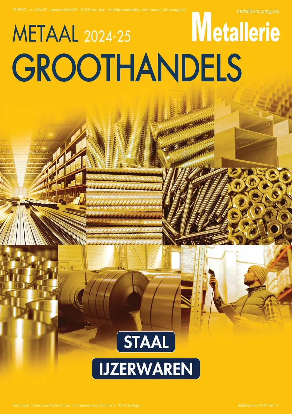 Cover image for METALLERIE GROOTHANDELSGIDS