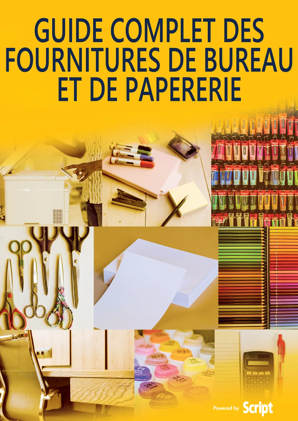 Cover image for GUIDE COMPLET DES FOURNITURES DE BUREAU ET DE PAPETERIE