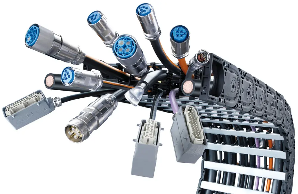 Chaîne porte-cables Plug & Play 