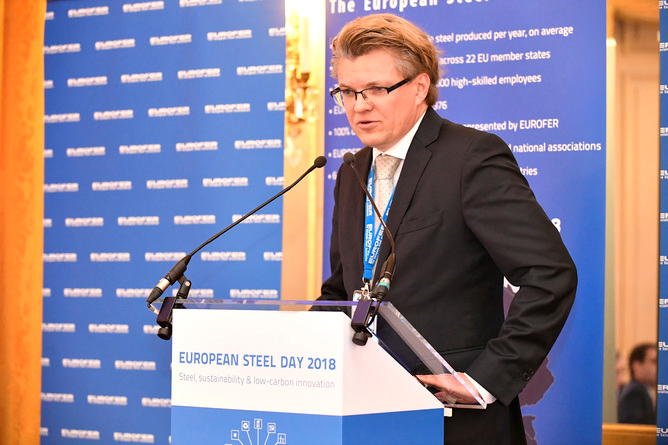 Eurofer-voorzitter Axel Eggert