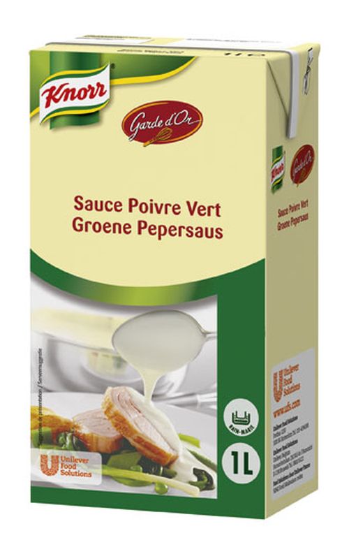 sauce poivre vert