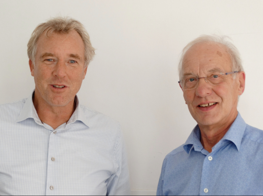 Tjeerd Jongsma en Peter Alderliesten