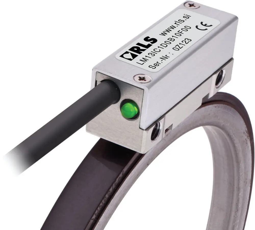 Een incrementele encoder met magnetische koppeling