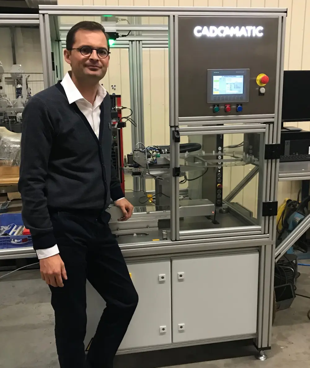 “Nous réalisons des machines très innovantes, mais garantissons le fonctionnement. A nous de préserver notre bonne réputation”, déclare Alexandre Rogiers