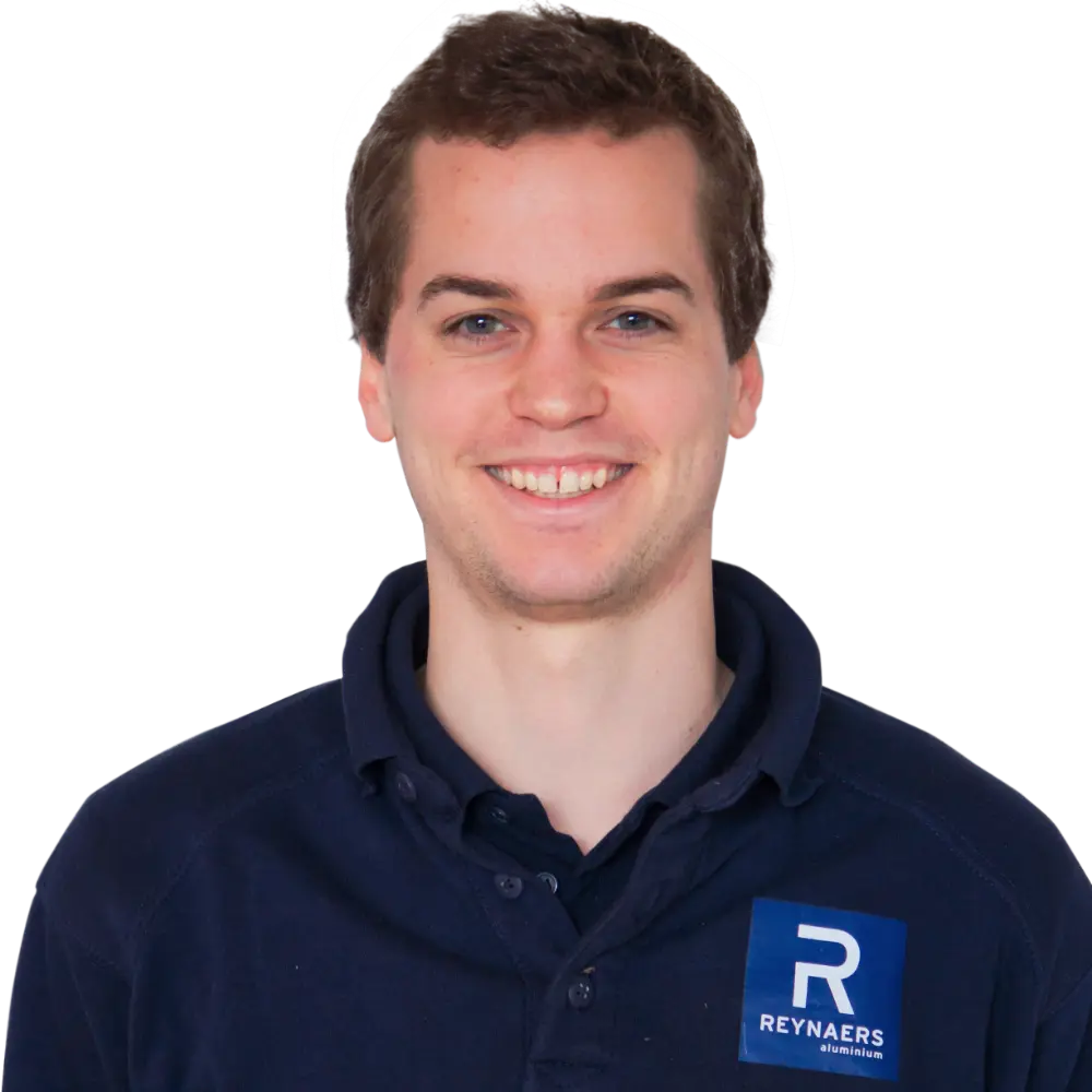 Christophe Van Doninck, chef d'&eacute;quipe d'Insulation chez Reynaers Aluminium