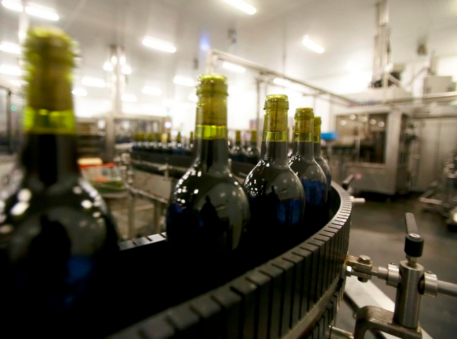 embouteillage de vin