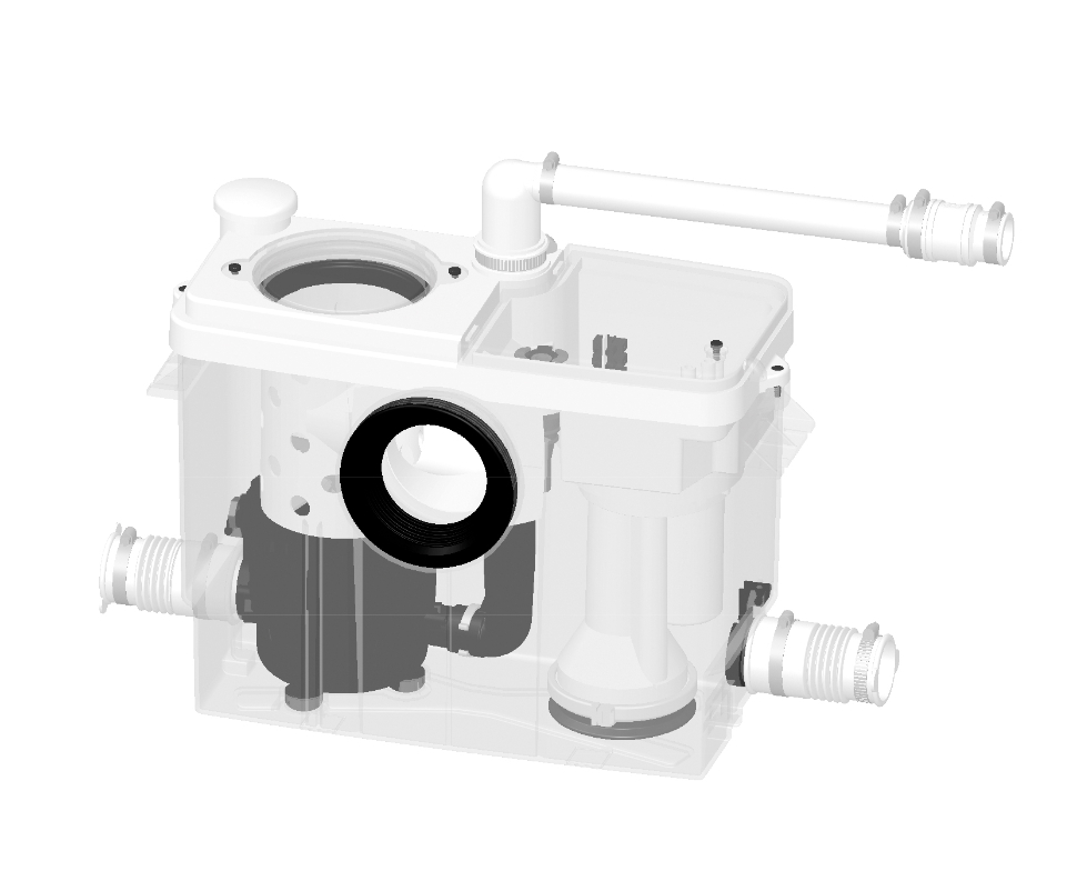 Een Sanibroyeur vergruizer