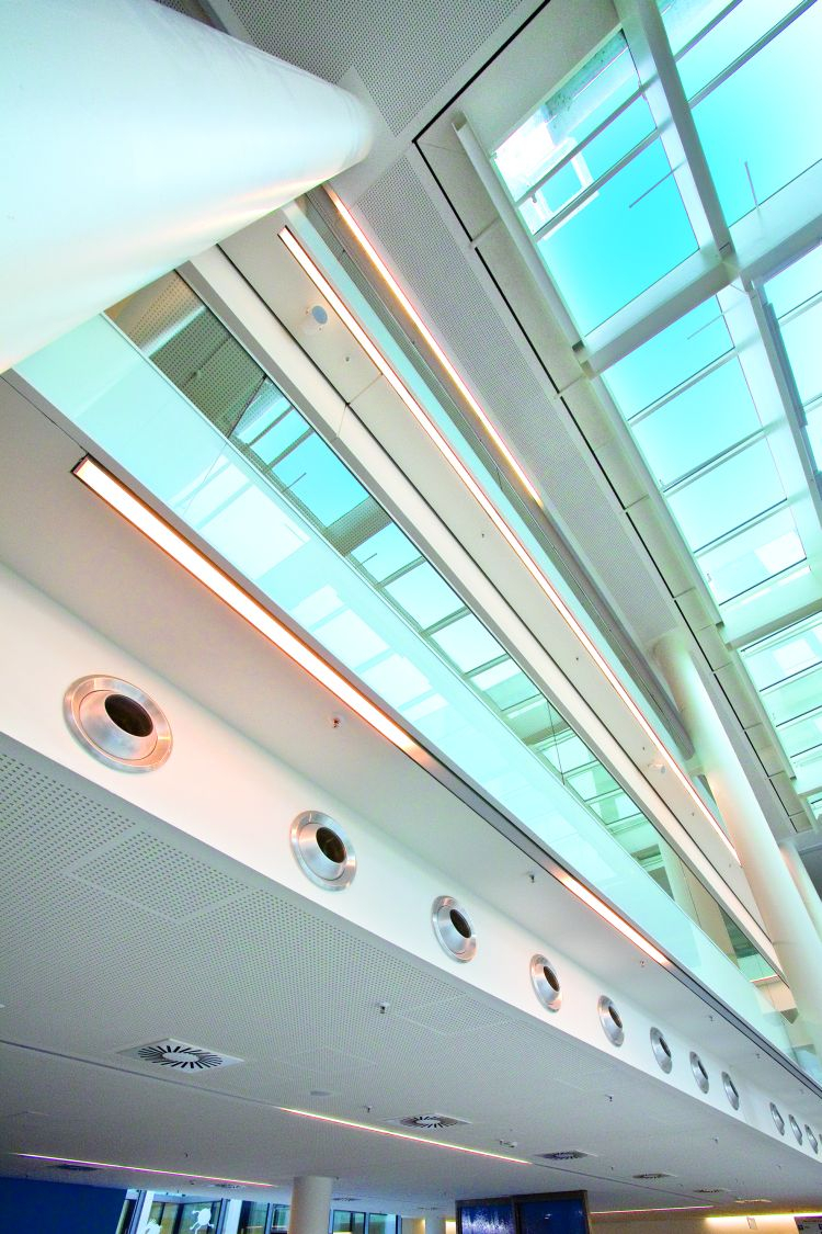 De correcte inplanting van roosters draagt bij tot een egale luchtverdeling