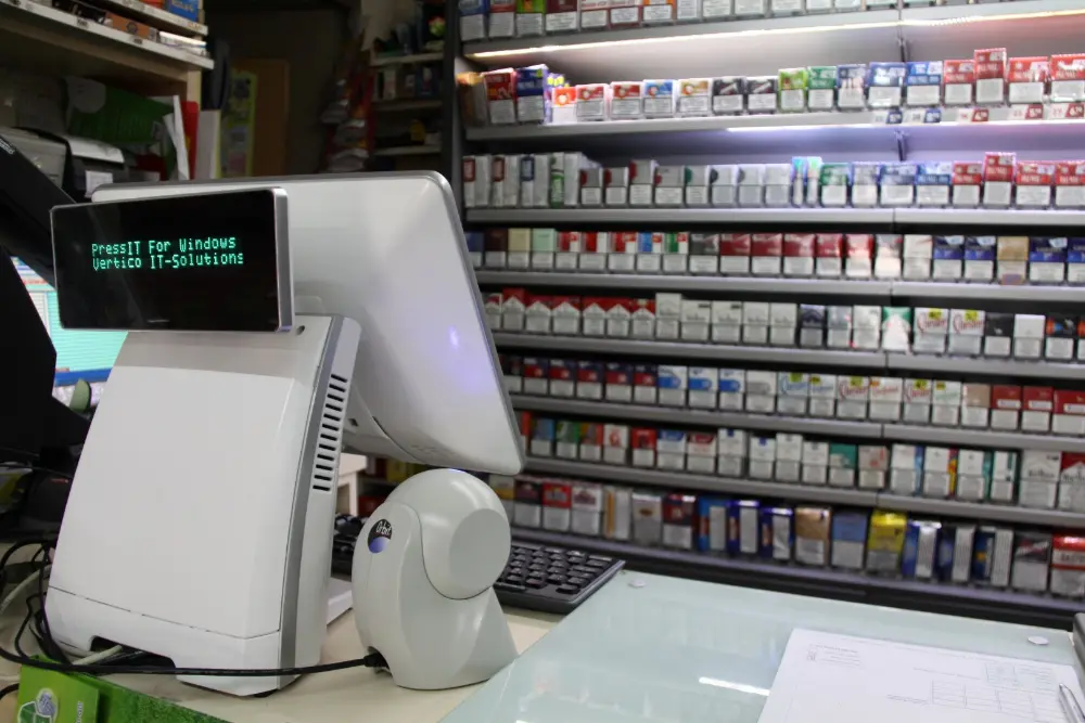 Vertico kassasystemen