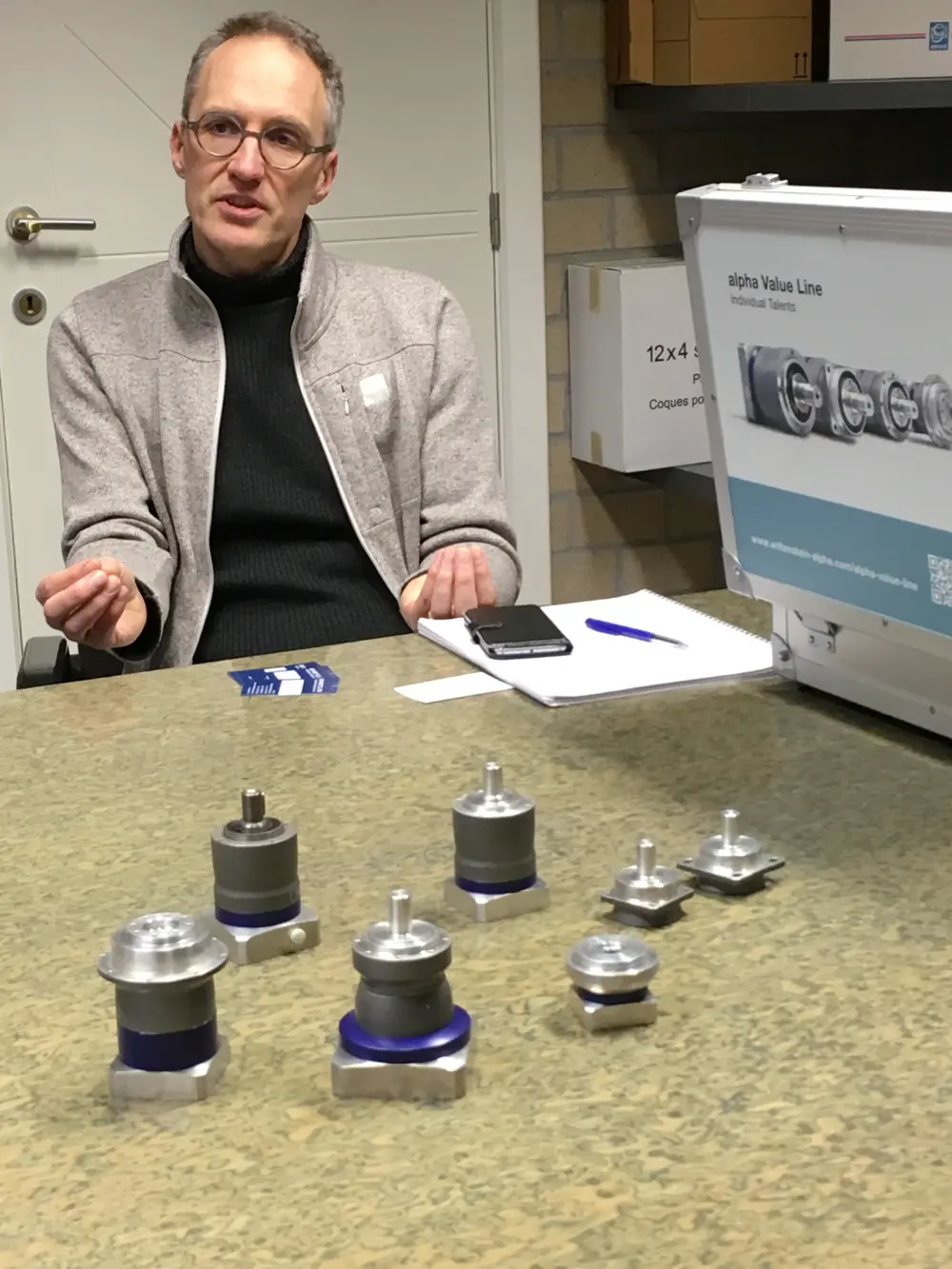 sales manager Geert Van Loocke