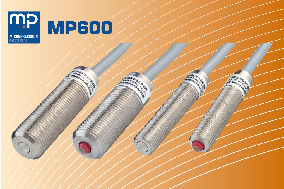 De MP600 mechanische sensoren hebben een breed temperatuurbereik, een repeteernauwkeurigheid < 5&nbsp;&mu;m en behuizingen met IP67-beschermingsgraad