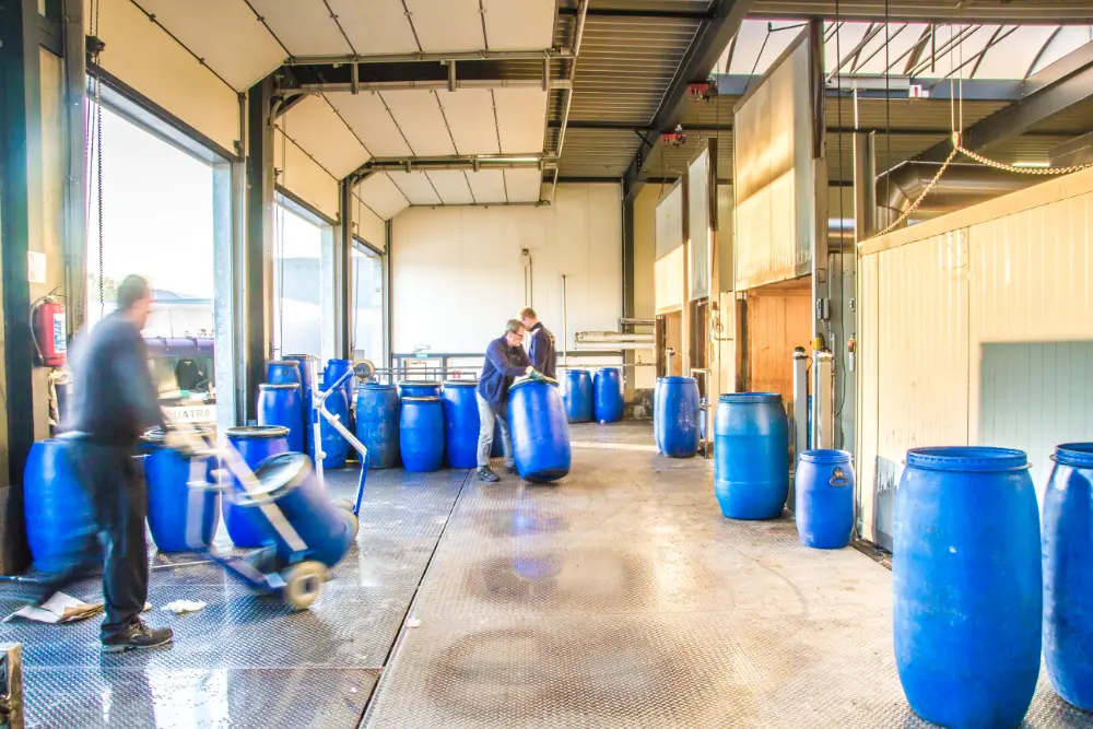 La t&acirc;che des chauffeurs de camion ne s'arr&ecirc;te pas dans le quai de chargement