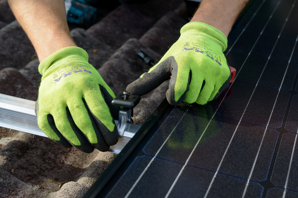 Installatie pv-panelen