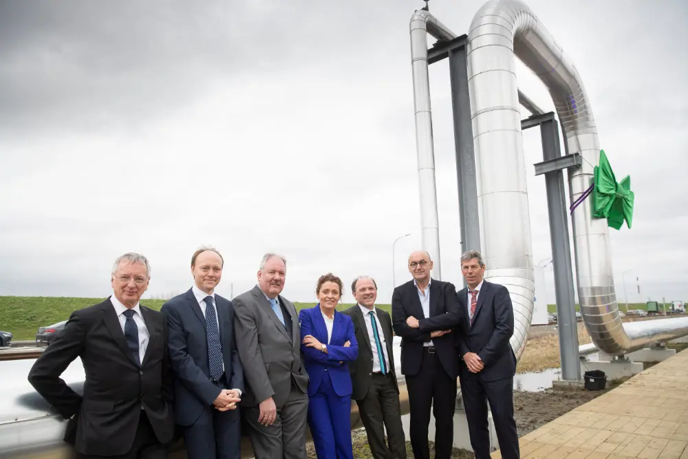 In maart 2019 was het stoomnetwerk volledig operationeel. In aanwezigheid van 2 ministers van de Vlaamse Regering werd het netwerk officieel geopend.