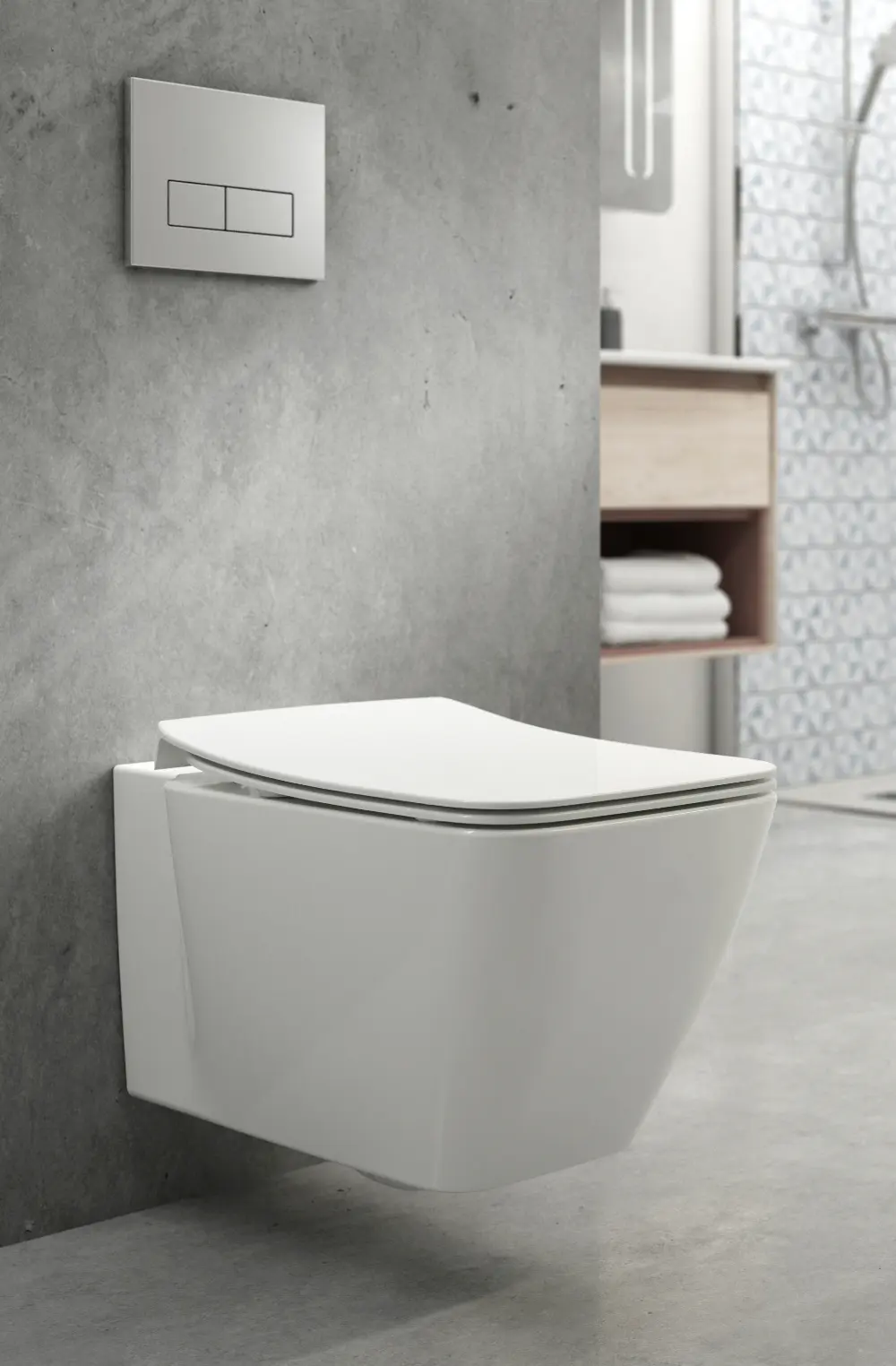 Strada II wc toilet aquablade spoeltechnologie