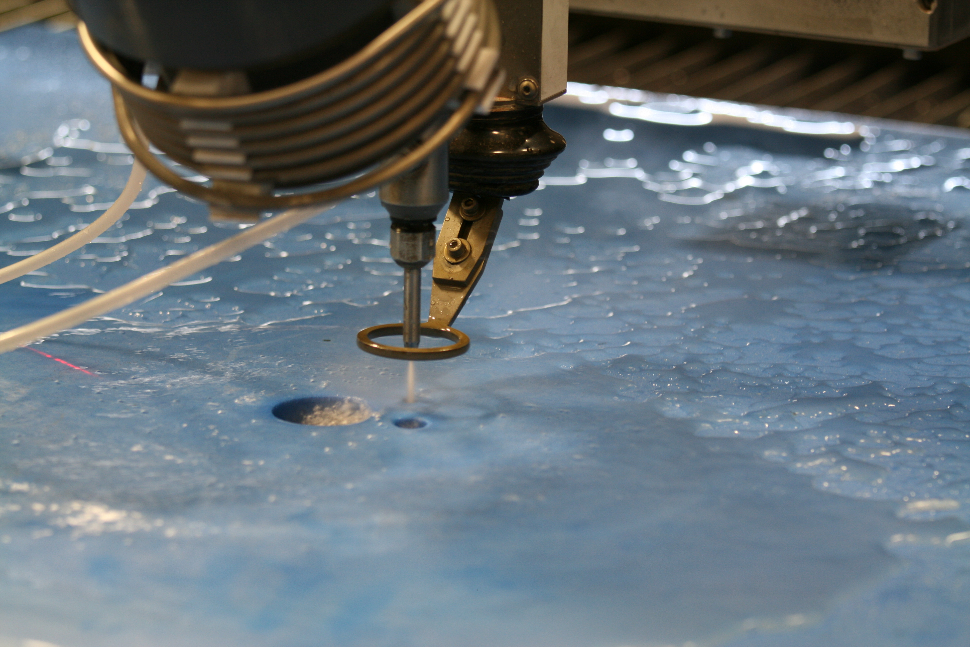 Waterjet cutting De Tollenaere