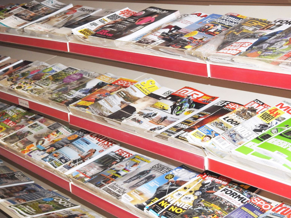 Dagbladen en magazines