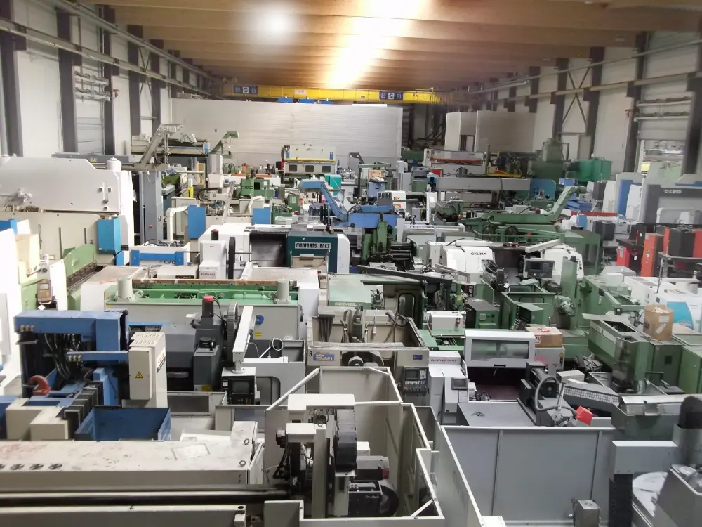 Machines op voorraad