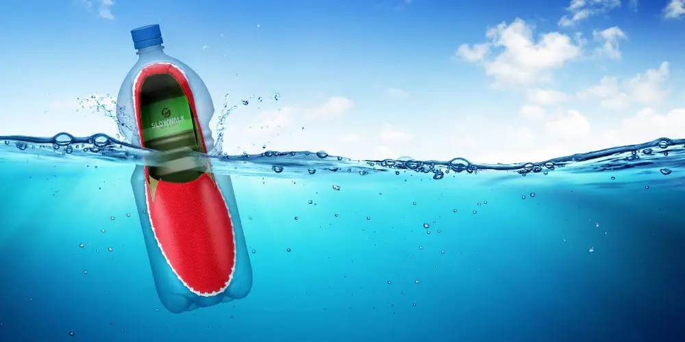 EcoFriendly: 1 shoe = 1 bottle less