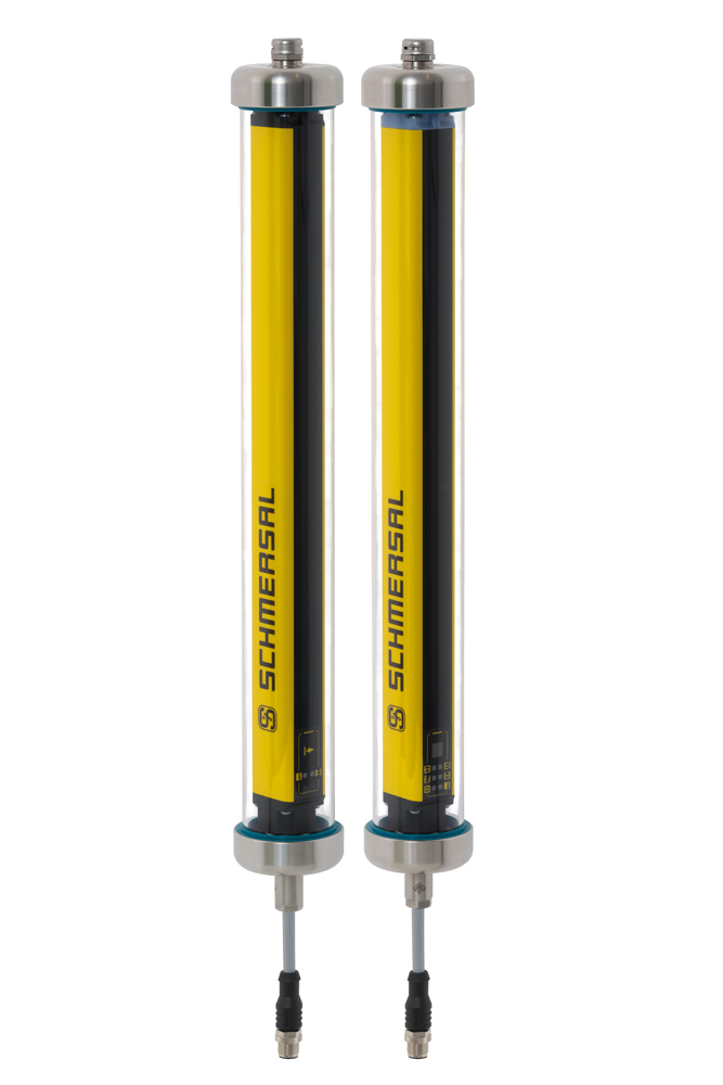 La série de barrières de sécurité optiques SLC/SLG 440 avec IP69 est spécialement développée pour le secteur exigeant de l’alimentation