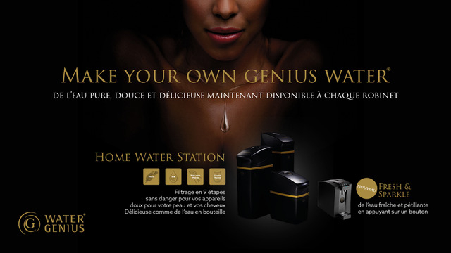 Genius Water Fraiche & P&eacute;tillante !