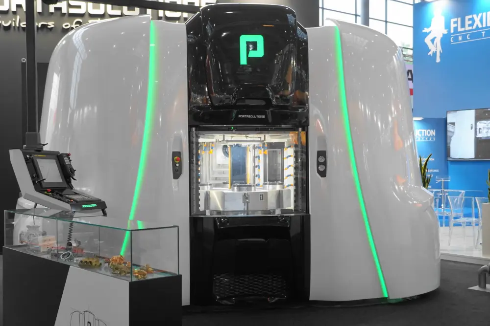 De Italiaanse machinebouwer Porta is een van de fabrikanten die voor nieuwe markten buiten de automotive machines ontwikkelen. Design is daarbij een aspect dat zeker aandacht krijgt