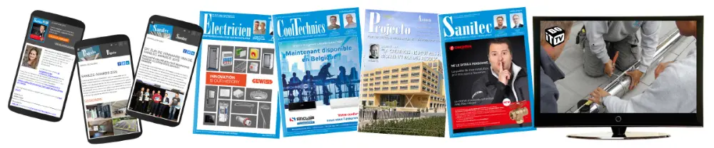 Electricien, CoolTechnics, Projecto, Sanilec et Dobbit tv