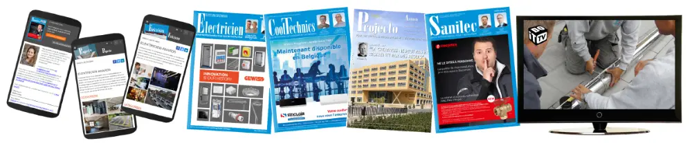 Electricien, CoolTechnics, Projecto, Sanilec et Dobbit tv