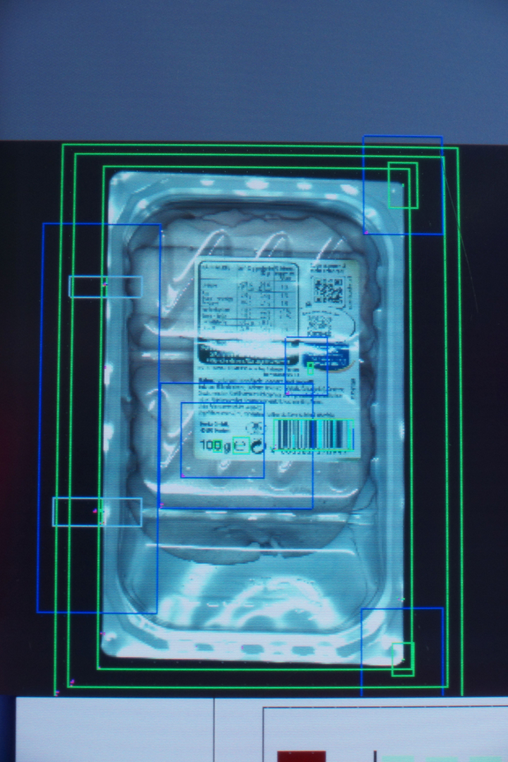 Dans le cas d'un contr&ocirc;le optique, vous pouvez contr&ocirc;ler l'&eacute;tiquette en m&ecirc;me temps