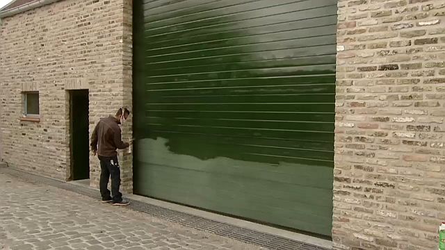 Garagepoort renoveren gevel