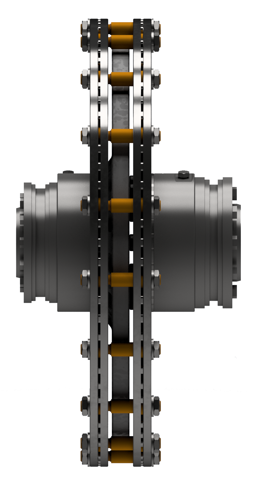 Figuur 3: Door de mogelijkheid de contactloze magneetkoppeling mechanisch te regelen, is een speciale uitvoering ook toe te passen in Ex-omgevingen