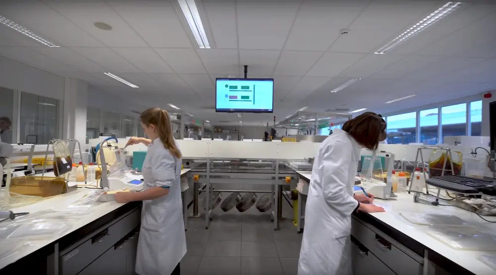 Lavetan a pris la décision il y a quelque temps d’aménager son laboratoire en lignes industrielles, ce qui a permis de plus que doubler le nombre d’échantillons traités