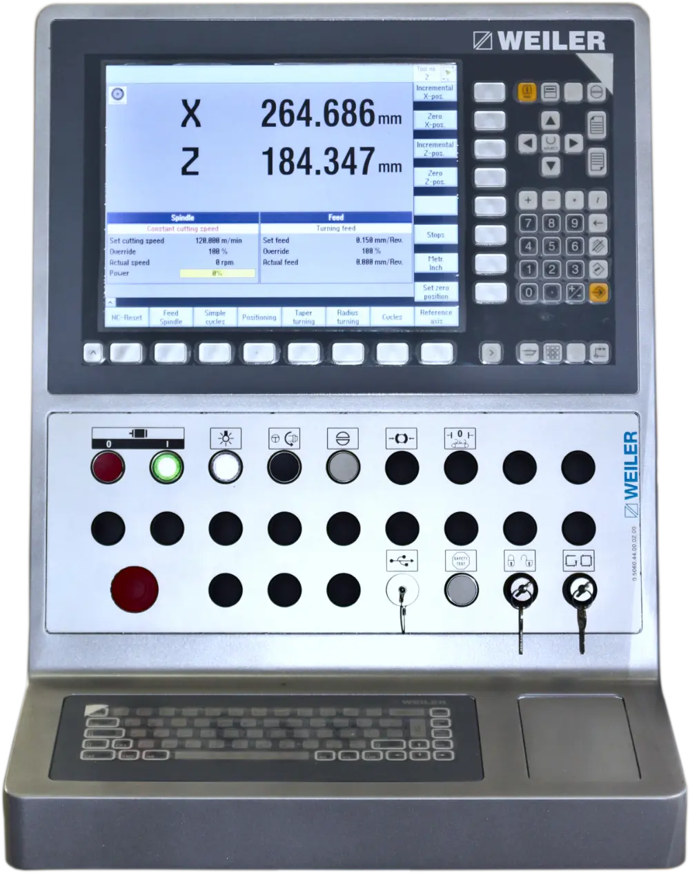 weiler e50 hd sturing