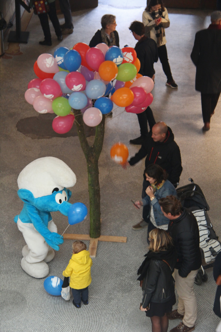 Gert Meesters universit&eacute; Lille Universiteit Rijsel strips ballon media dertig jaar Belgisch stripmuseum