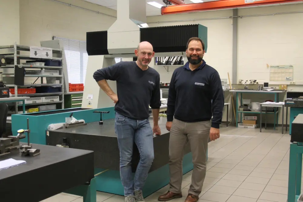 Jean-Marie en Nicolas, aankoopverantwoordelijke en directeur van Dardenne NV