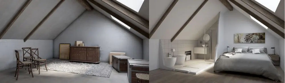 Sanibroyeur® transformeert u elke ruimte tot een extra badkamer of toilet