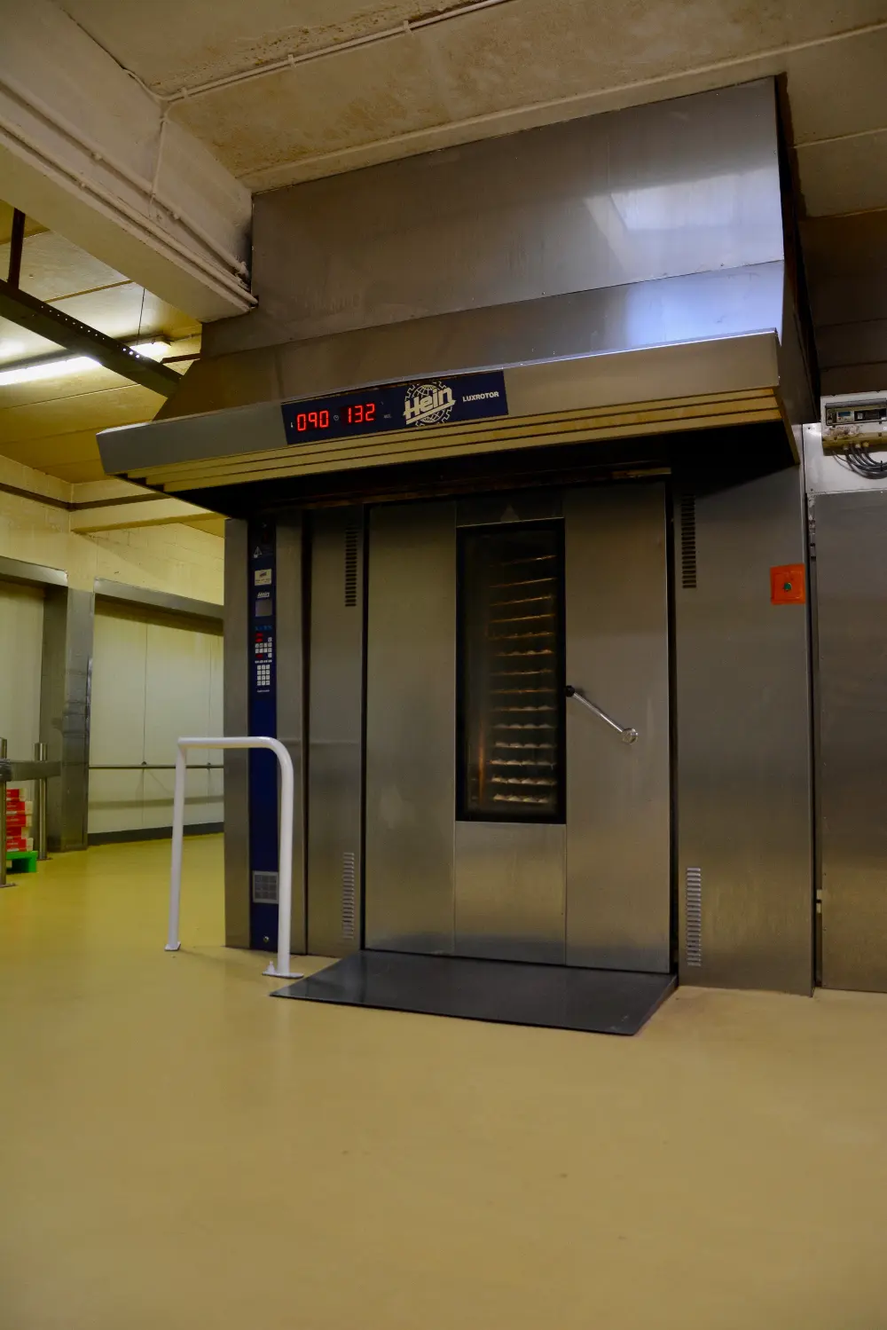 Vooral in de ovenruimte was ook de thermische belastbaarheid van de vloer een belangrijk punt