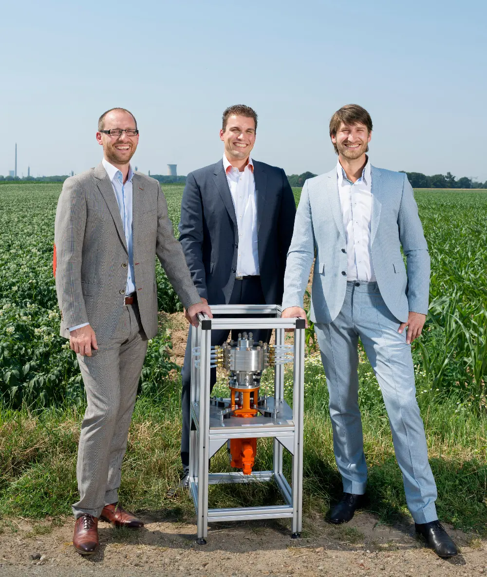 Wouter Stam, Wessel Hengeveld en Jeoffrey van den Berg