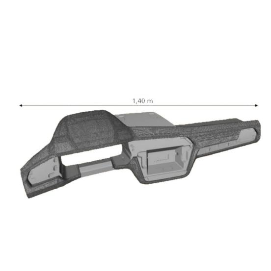 Onder andere voor het dashboard van de Volkswagen Tiguan werd gebruik gemaakt van lasertextureren, voor het esthetische effect