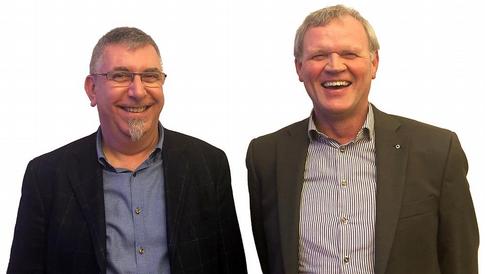 Jeroen Doom (Woodwize) et Marc Vens (Vens & Thiers)