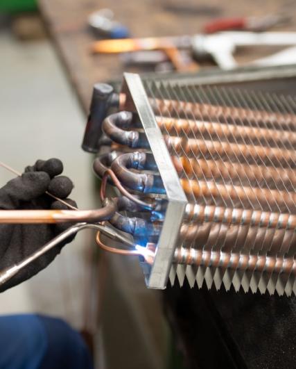 A Lierre, Heytec produit des échangeurs de chaleur de haute qualité