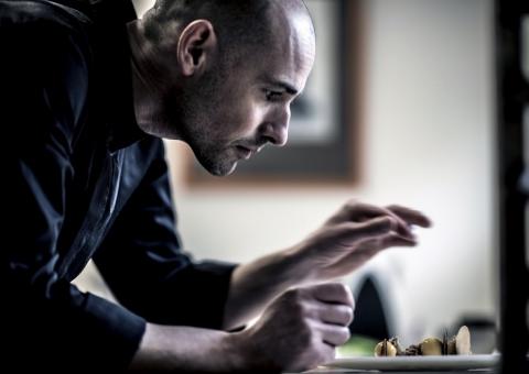 “Chocolade combineer ik met andere ingrediënten op basis van mijn ervaring, of met behulp van de foodpairingtools”