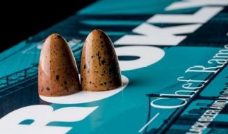 Un dessert vert émeraude pour le lancement de  RaRe Chocolate