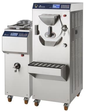 Het Sloveense Valmar is ondertussen geëvolueerd tot een van de vooraanstaande merken voor TTI-machines, zoals deze horizontale ijsturbine ‘Snowy’