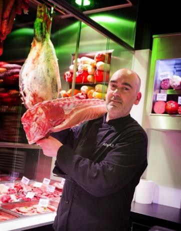 Erwin Mertens: “Het accent ligt op vleeswaren, vers vlees en traiteurgerechten” © Frigomil