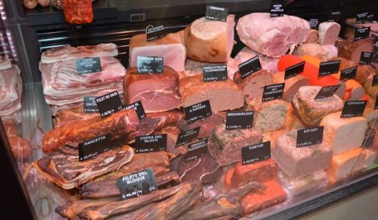 Het assortiment vleeswaren toont in alle vormen en smaken de passie van Erwin Mertens