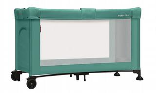 De Travelsleeper van Koelstra heeft zeven poten voor extra stabiliteit en een automatische rem op de wielen