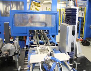 De HDCS compacte heavydutybalk met spindel van Hepco levert de benodigde neerwaartse z-verplaatsing
